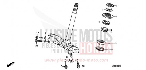 STEERING STEM ST13008 de 2008